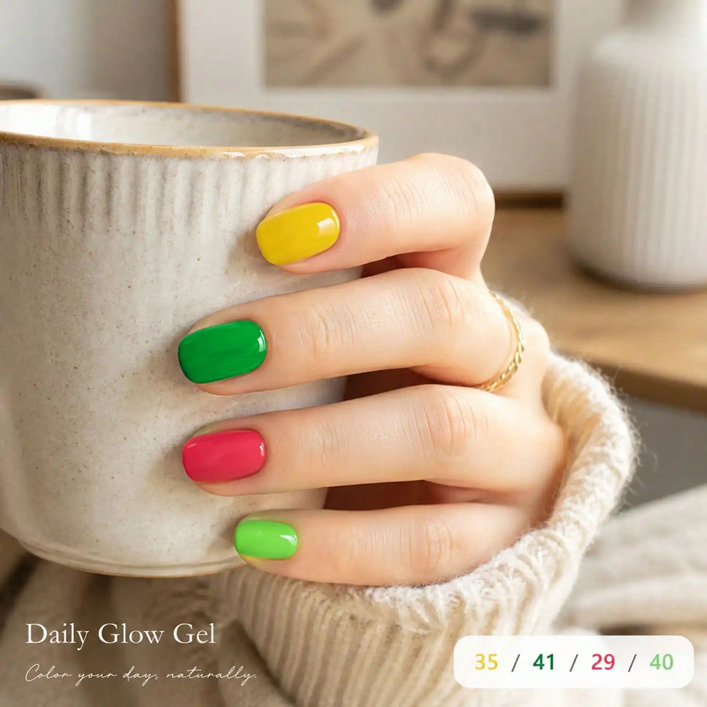 6Pcs/Set 15ml Gel Nail Polish Set,DIY Manicure Nail Art For Home Use, Bright Spring Summer Nail Color Collection