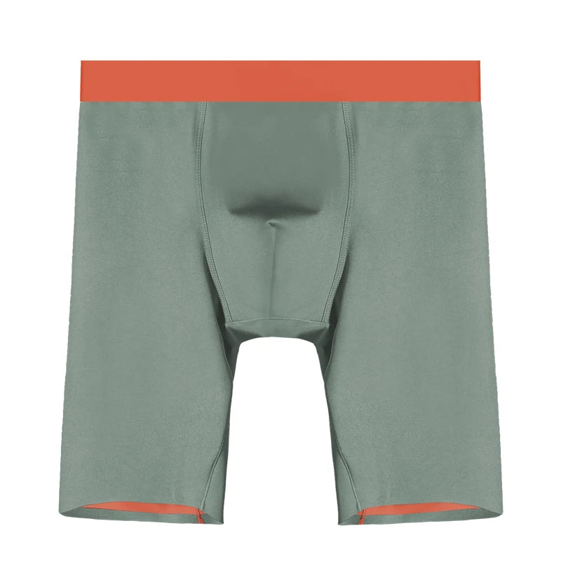 Sports briefs for men lengthened legs and fat men antibacterial boxers for boys anti-wear leg boxer shorts head