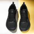 Men's Sneakers Wide Toe Running Shoes Outdoor Breathable Walking Shoes Platform Hiking Men Shoes Lace-up Non-slip Casual Shoe