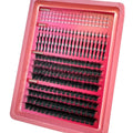 Manga Lashes 80D/100D Eyelash Clusters With Bottom & Spikes Volume DIY Clusters Wisy Anime Eyelash Individual Lash Extensions