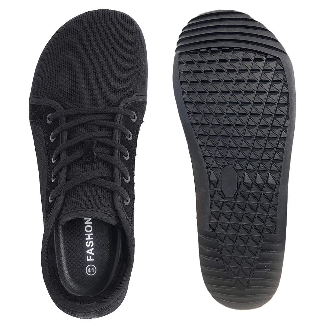 2025 Sneakers Unisex New Wide Barefoot Shoes Fashion Flats Soft Zero Drop Sole Wider Toe Light Weight Fashion Shoes Plus Size
