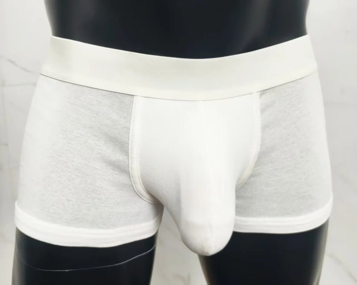 2026 New Mens Boxer Briefs with Large Pocket Cotton Breathable Sexy Underwear for Men Hot Sale Comfortable Pouch Underpants