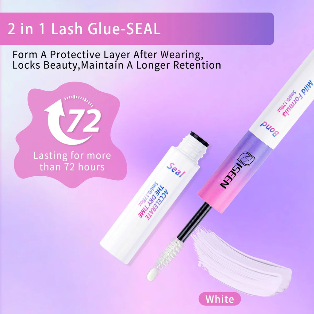 Lash Clusters Kit Eyelash Clusters Manga Fairy Individual Lashes Wispy Cluster Eyelash Extensions with Bond & Seal Lash Tweezer