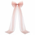 Large Christmas Tree Bows Xmas Tree Bowknot Pendant Ornaments for Home Wreath Wall Backdrop