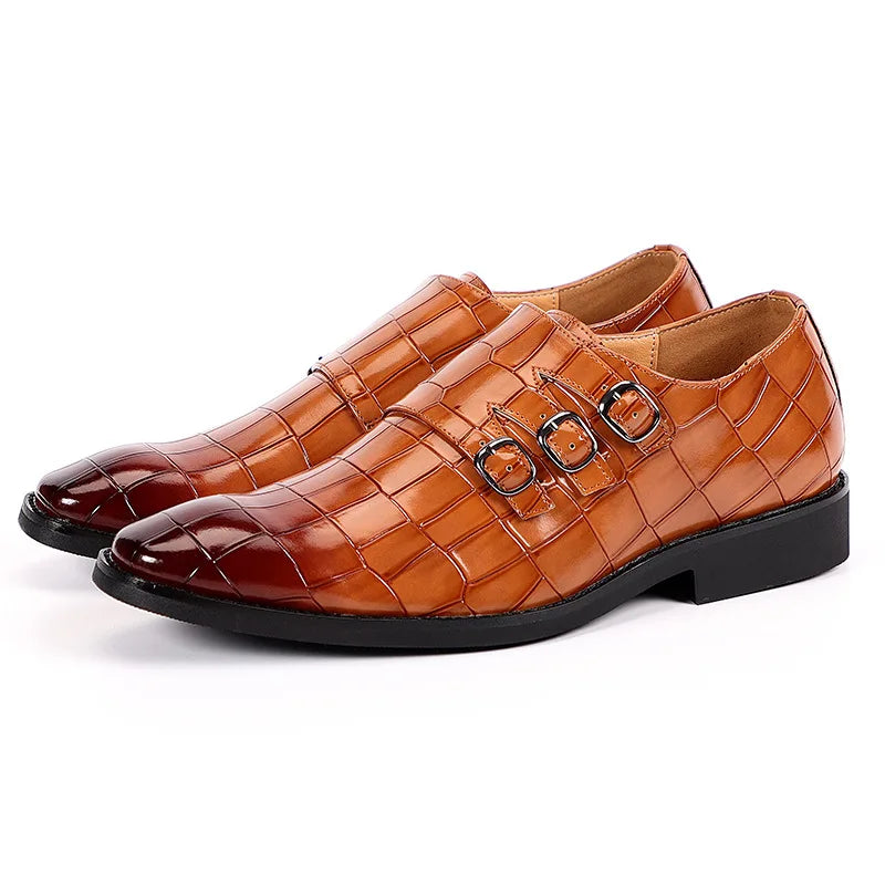 Dress Shoes Men Oxfords Fashion Business Office Men's Shoes Classic Luxury Leather Male Suits Shoes Italian Wedding Shoe