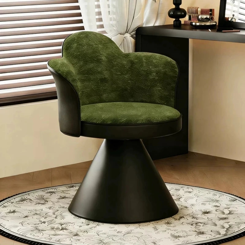 Pink Black Vanity Stool Make Up Dining Beauty Design Vanity Stool Cute Wooden Silla Tocador Maquillaje Girls Bedroom Furniture