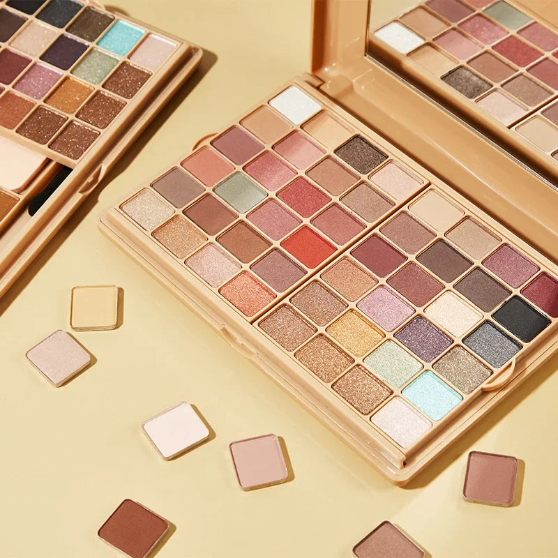 Makeup Kits Full Sets Box for Professional 48 Colors Glitter Eyeshadow Concealer Blush Powder Palette Cosmetic Gifts for Women's