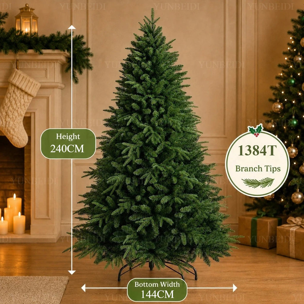 👉 Premium Weihnachtsbaum PE & PVC – Ultradicht & Naturgetreu