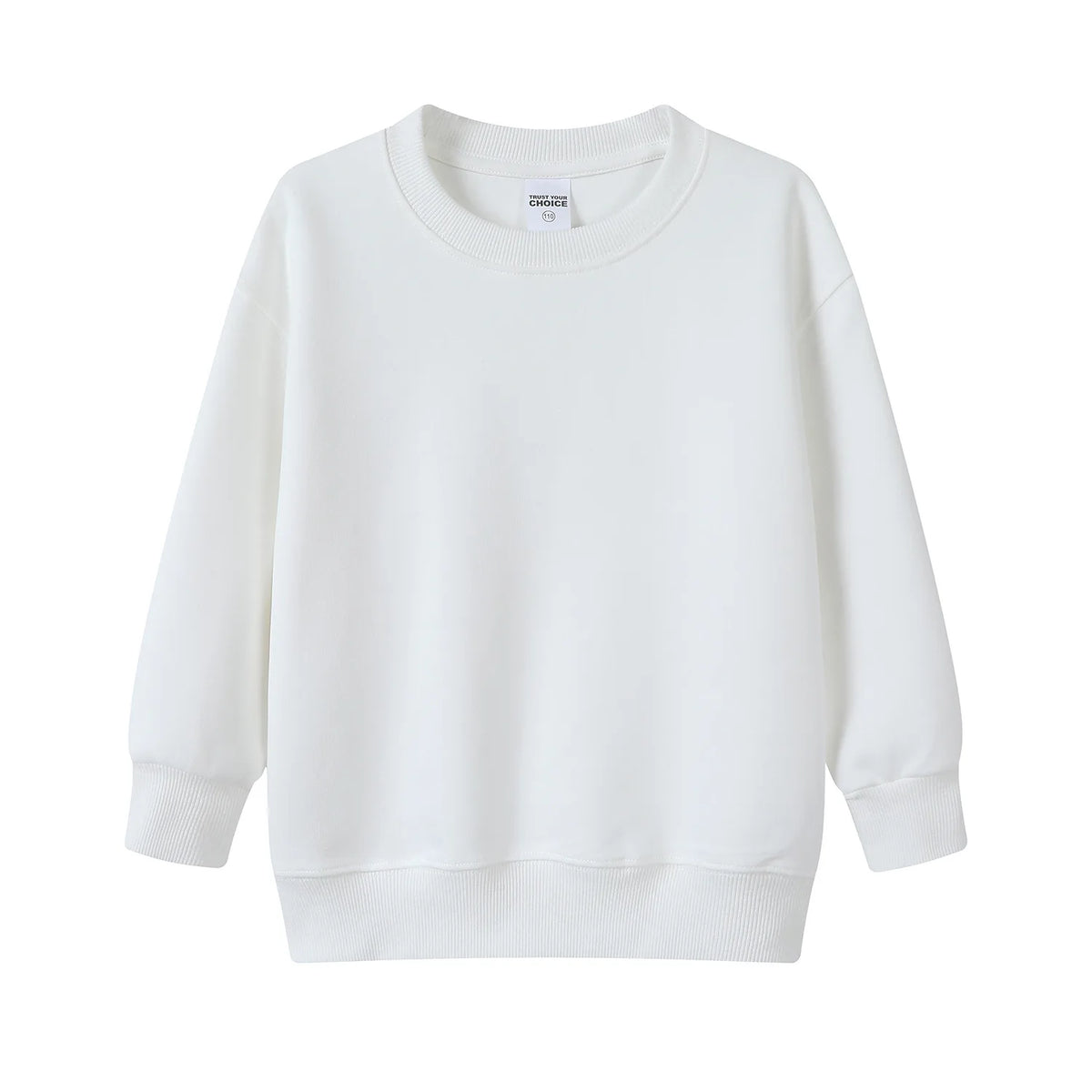 Kids Hoodie Children Cotton Solid Color Hoodie Casual Loose Long-Sleeve Sweatshirt Toddlers Young Children Sweatshirt Hoodie