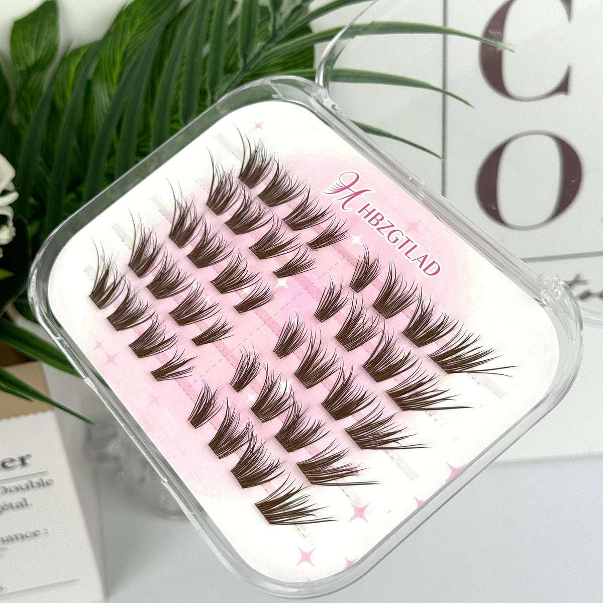 Manga Lash Clusters Eyelash Extensions Brown Anime Individual Lashes Wispy Fairy Lash Extension Fox Eye Spider Cluster Lashes
