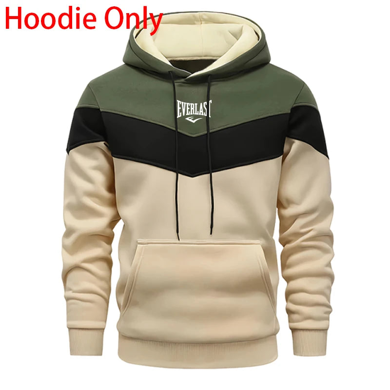 Men's Sets Hoodies and Sweatpants Urban Casual Sports Long Sleeve Jogging Suit Male Home Outdoor Comfort Warm Sweatshirt Outfits