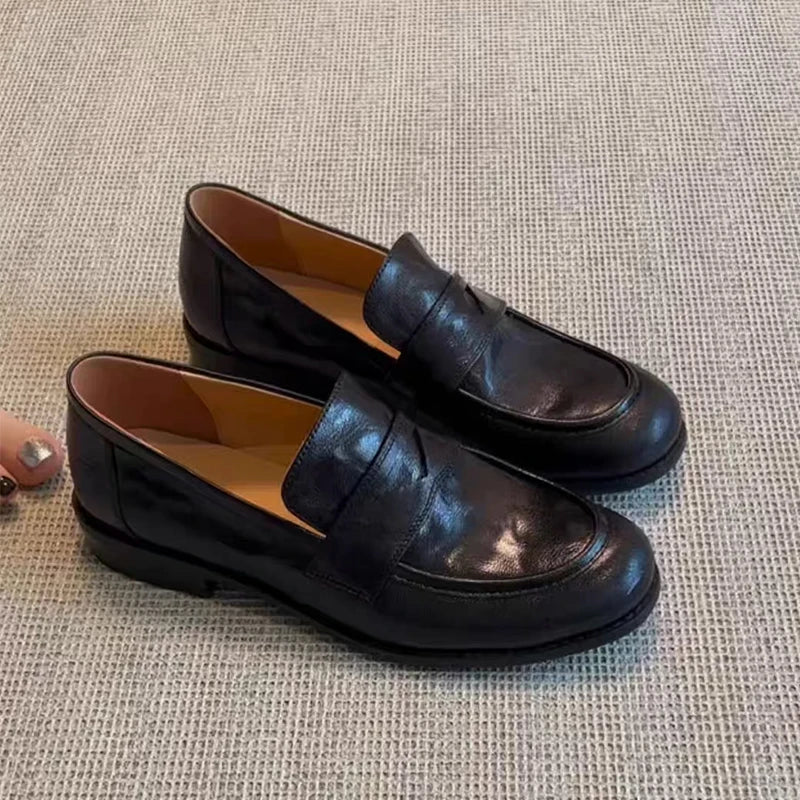 Women Flats Loafers Shoes Trend Work Leather Shoes New Sneaker Woman Fashion Walking Sport Shoes Comfort Casual Mujer Zapatos