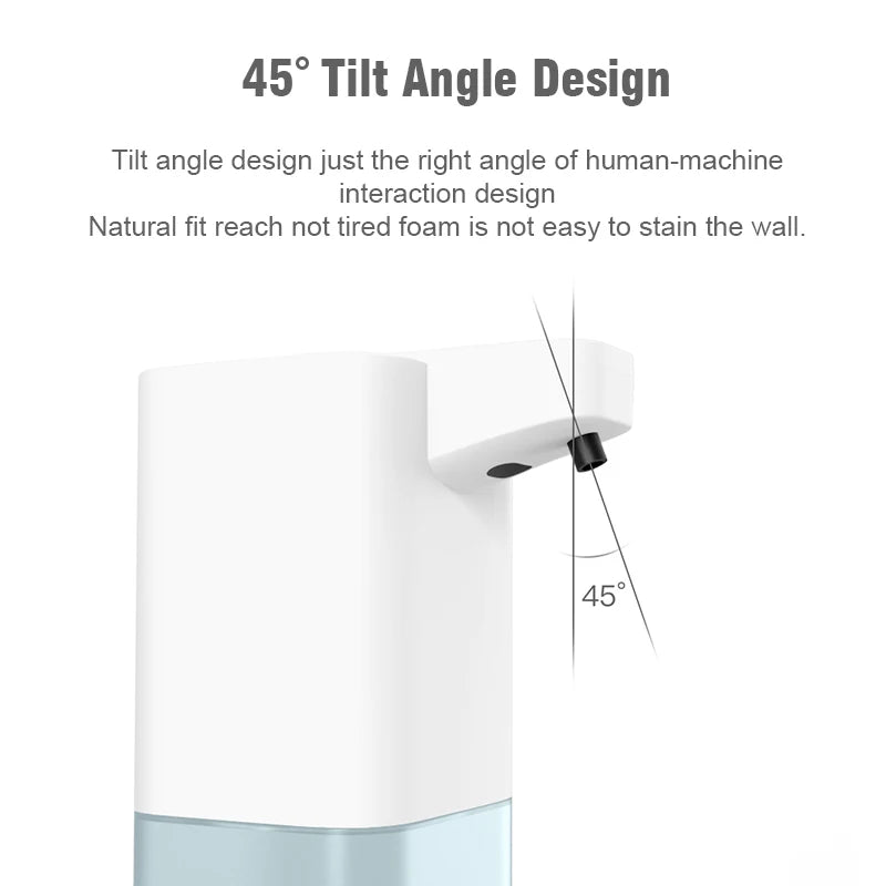 Intelligenter Wand-Seifenspender mit LED-Anzeige