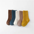 0-5Years 5Pairs/lot Baby Girls Boys Socks Cotton Soft Children's Socks Korean Style Socks For Girls Boys Spring Autumn Winter