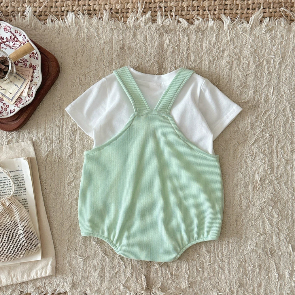 Baby Summer Bodysuits Clothes  Cotton Short Sleeves Newborn Baby Girl Boy Clothing Cute Jumpsuit Infant Outfits