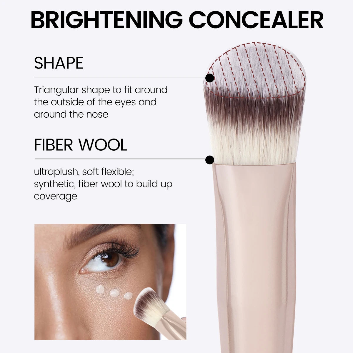 👉 MAANGE Professioneller Concealer-Pinsel