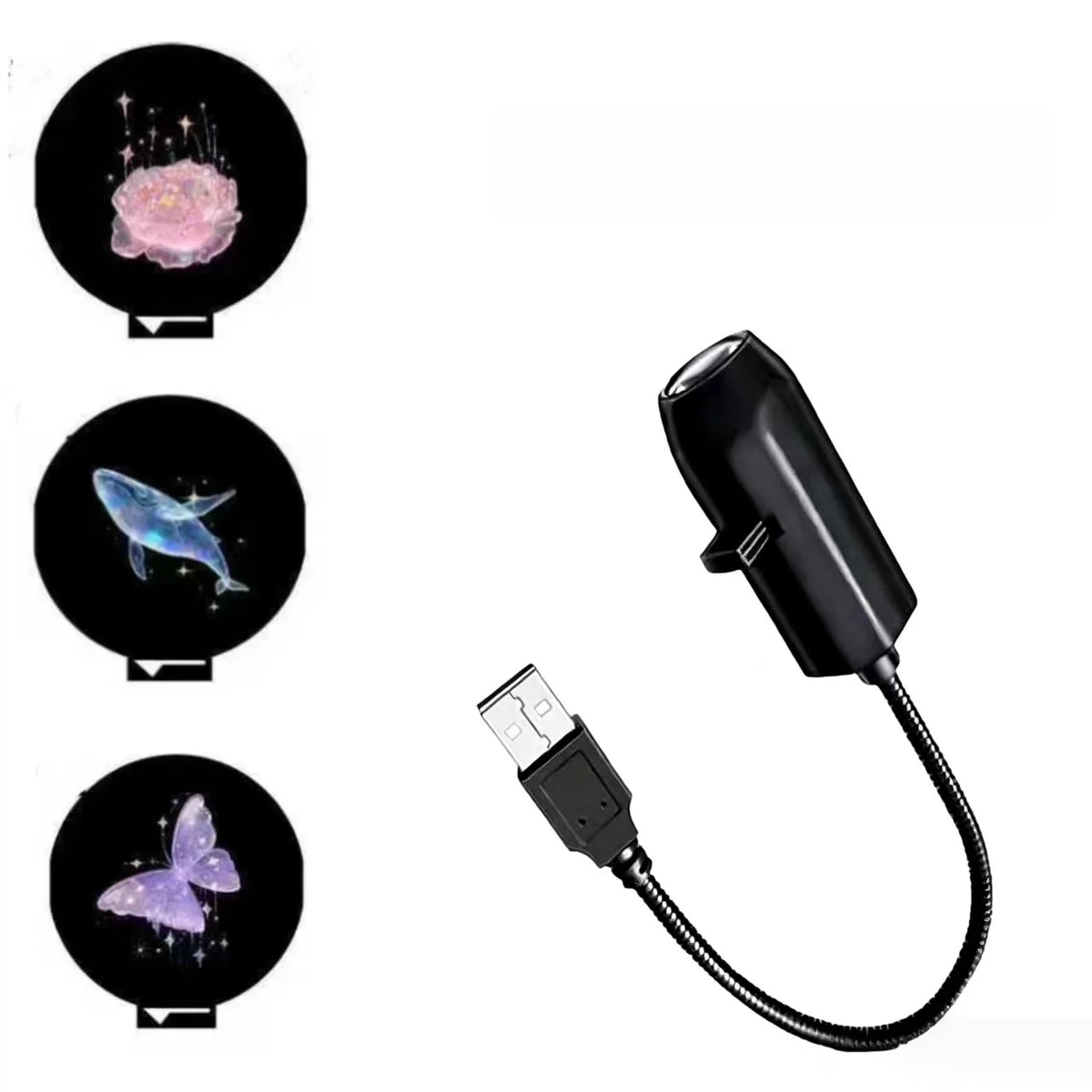 👉 Kreativer Dreamy LED Projektor mit Mustereffekten