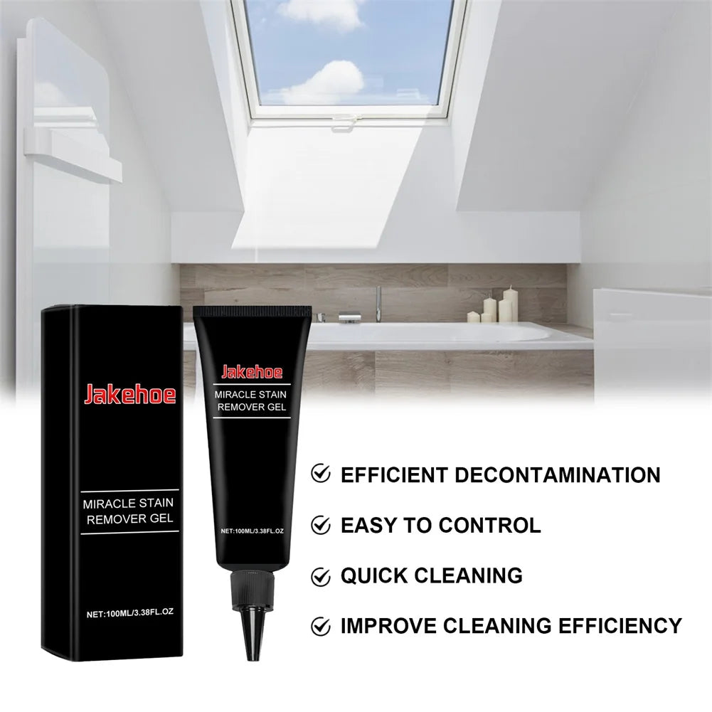 Kitchen Grease Cleaner Gel For Stubborn Stains Multi-Surface Kitchen Bathroom Universal For Oven Grime Removal