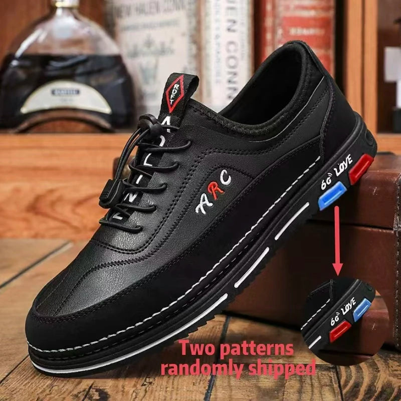 Men's Business Dress Shoes, Lightweight, Wear Resistant, Breathable. Ideal for Office, Commuting & Daily Formal Outfits