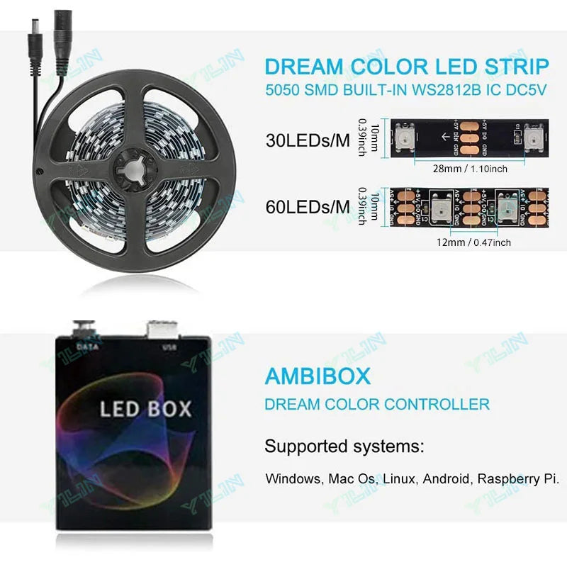 👉 Immersiver RGBIC TV & PC LED-Hintergrundstreifen