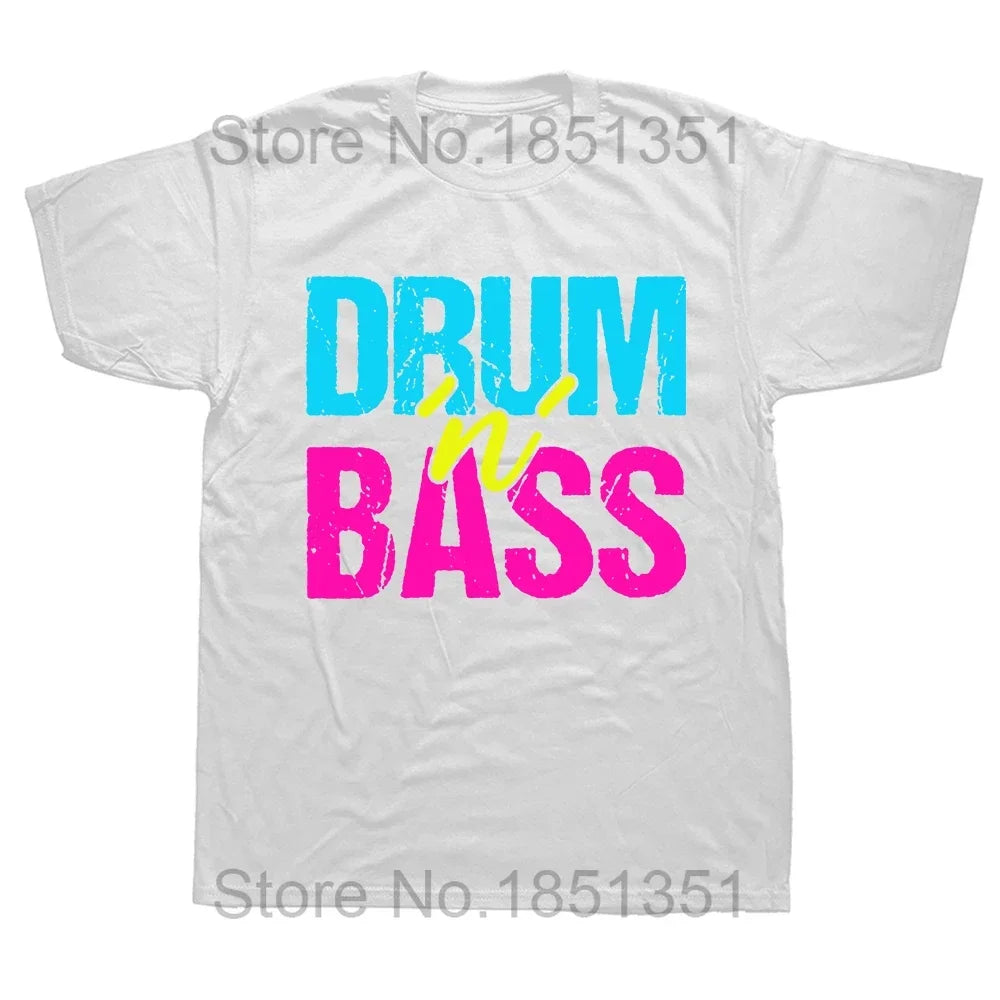 Techno Rave T Shirt Dj Electronic Dance Music Summer Graphic Cotton Streetwear Short Sleeve Birthday Gifts T-shirt Mens Clothing