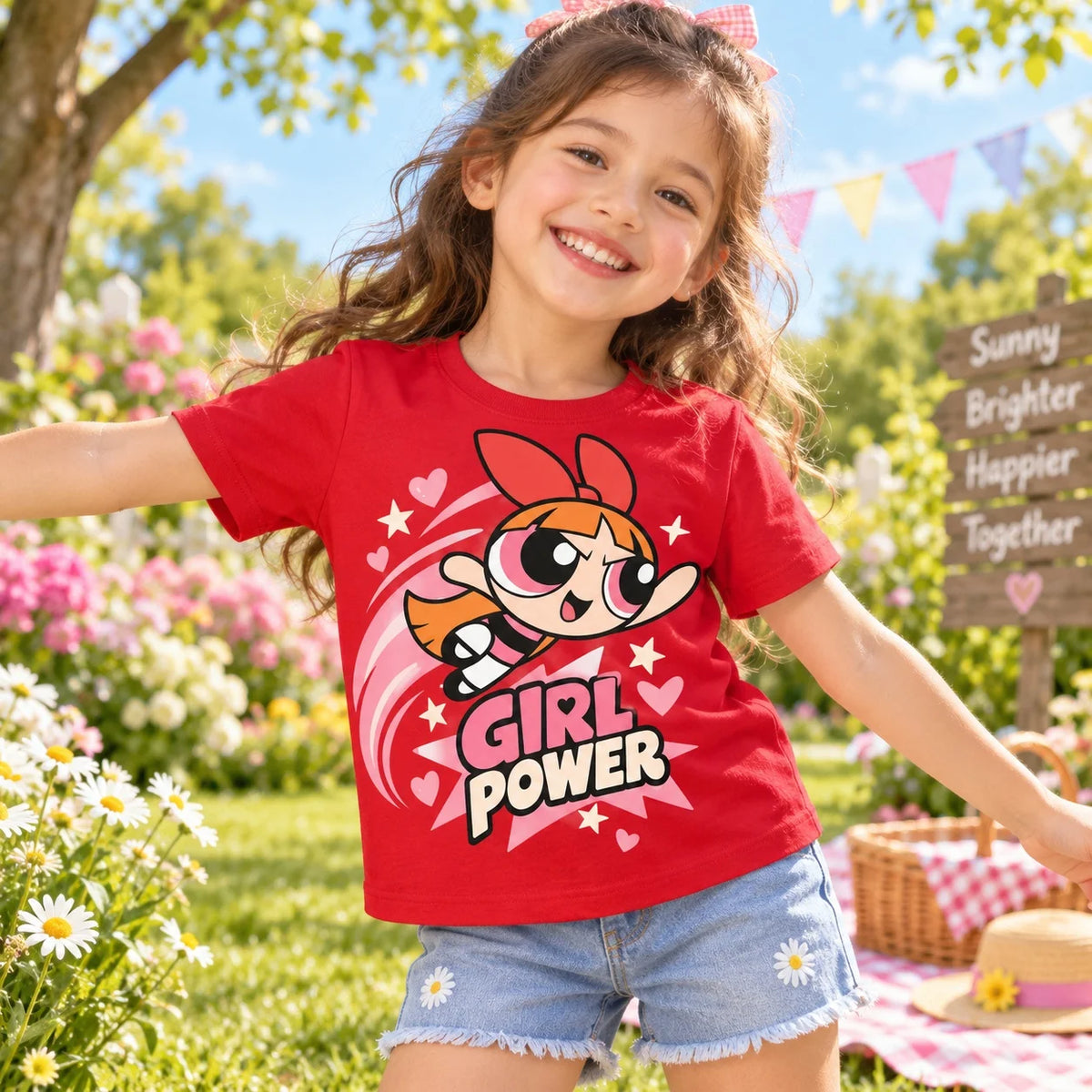 Kids Cartoon Girls T Shirt Unisex Children Short Sleeve Tee Cute Graphic Top Boys Girls Casual Summer Clothing Gift