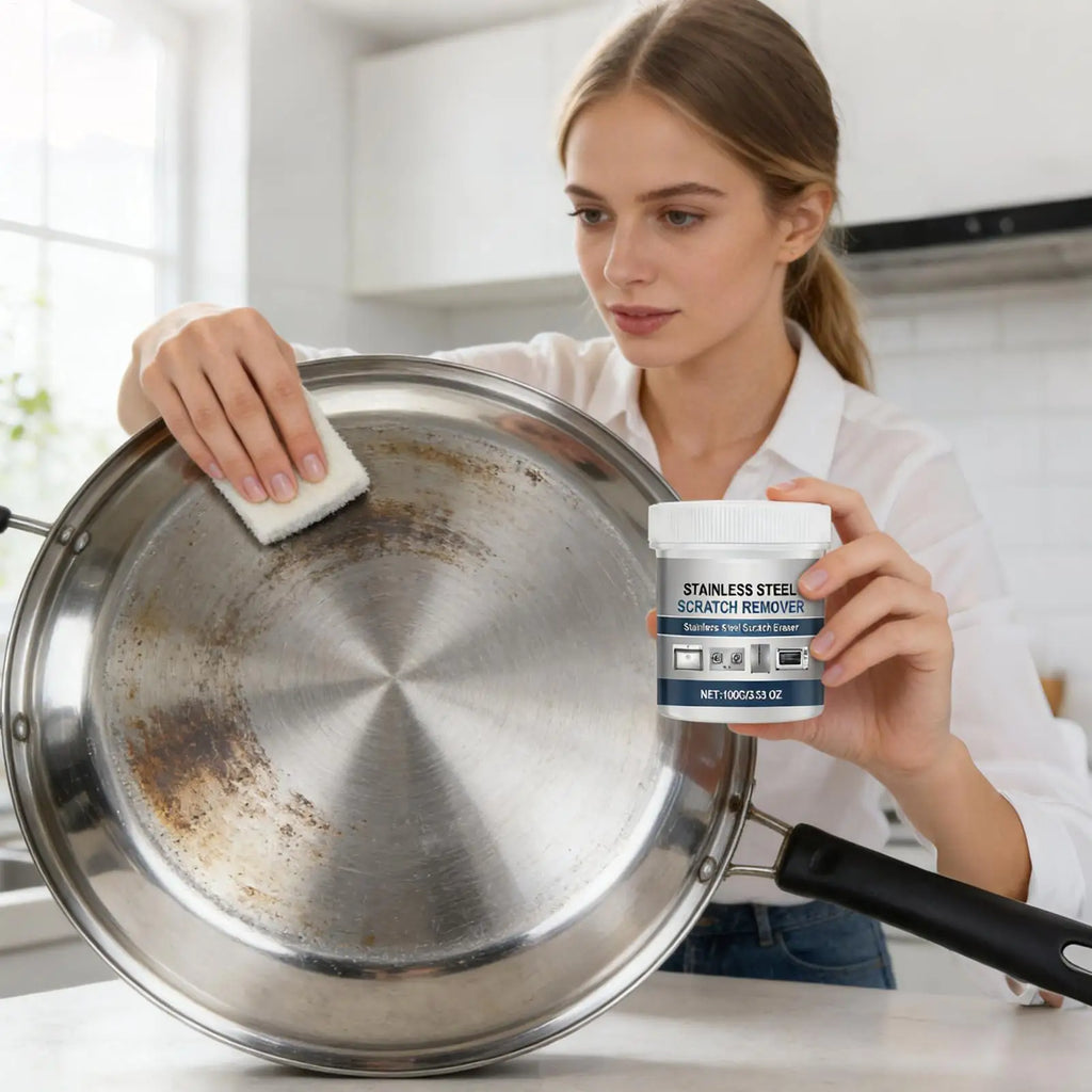 👉 Premium Edelstahl-Polierpaste für die Küche