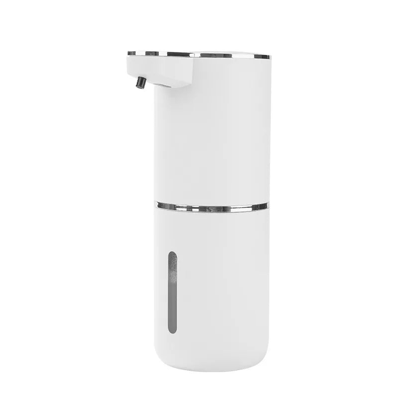 USB Rechargeable Automatic Soap Dispenser, 380ml Touchless Sensor Foaming for Kitchen Bathroom, 4-Level Adjustable