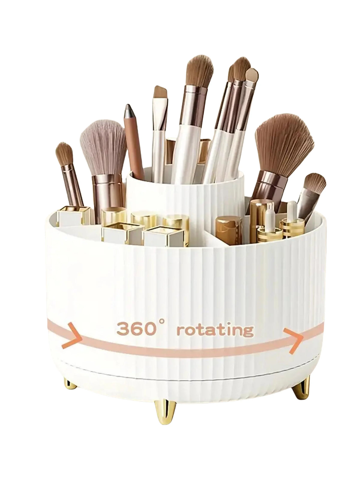 Premium Pinselhalter & Kosmetik-Organizer