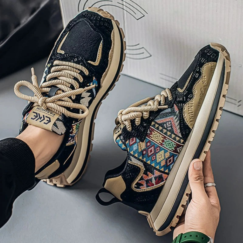 Men's Sneakers Designer Casual Shoes Fashion Platform Running Shoes Outdoor Tennis Shoes Hot Selling Soft Men Vulcanized Shoe