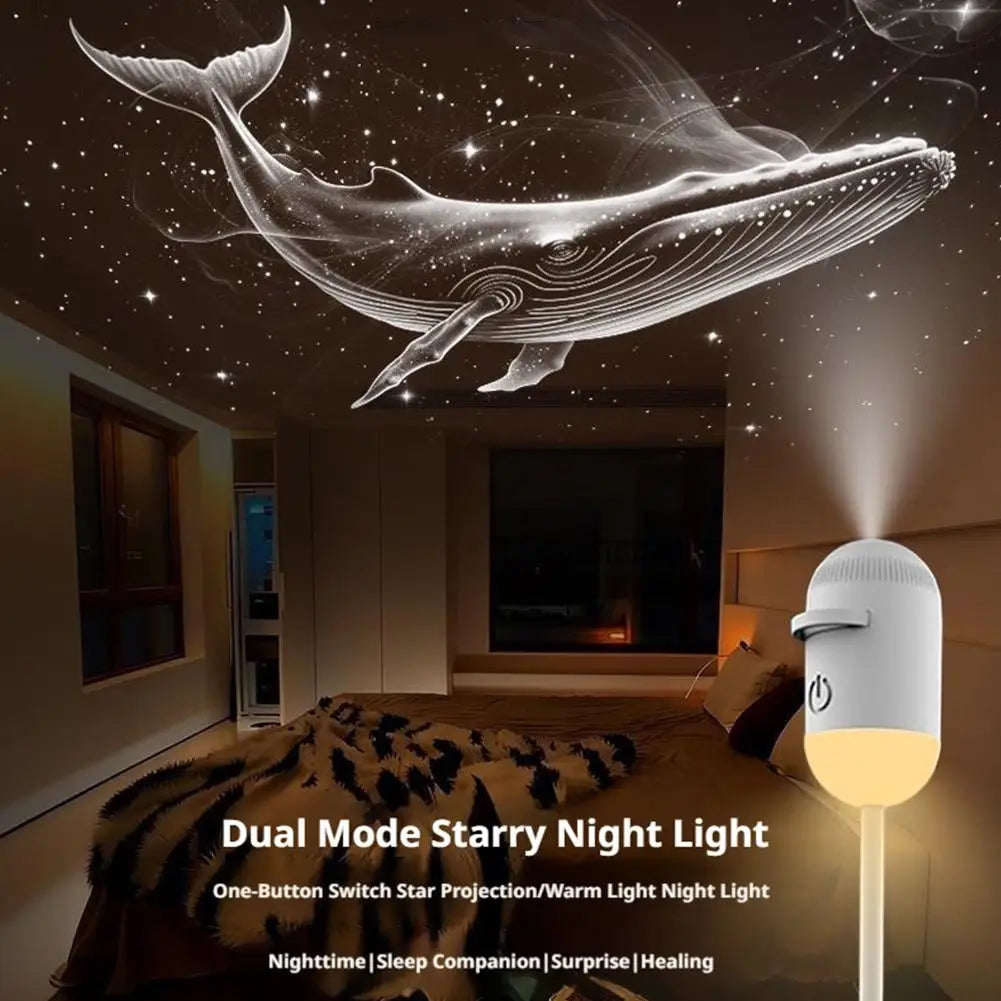 👉 Ambiente LED USB-Projektionslampe für Räume