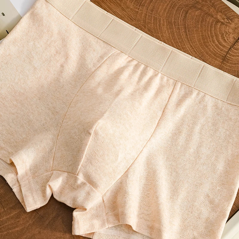 Men's Boxer Briefs Underwear Boxer Male Men's Square Panties Boxers and Underpants Man Underwear Hot Short Pants and Shorts Set