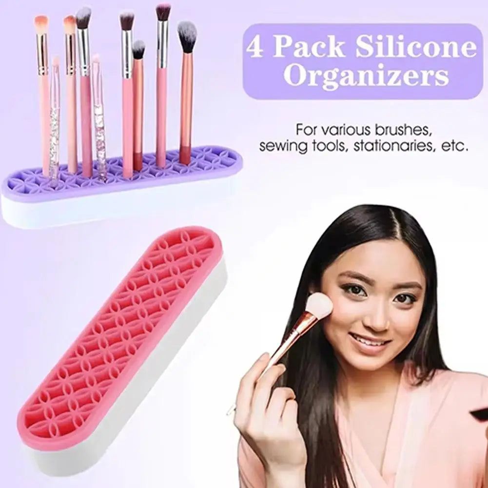 Premium Pinselhalter & Kosmetik-Organizer