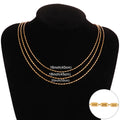 316 Stainless Steel Necklaces For Women Necklace Bead Necklace Choker Necklace Long Beads Chain Necklace Jewelry Gift Wholesale
