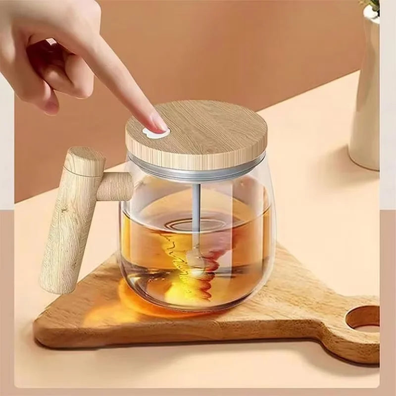 👉 Smarter Magnet-Rührbecher (400ml) – Wiederaufladbar