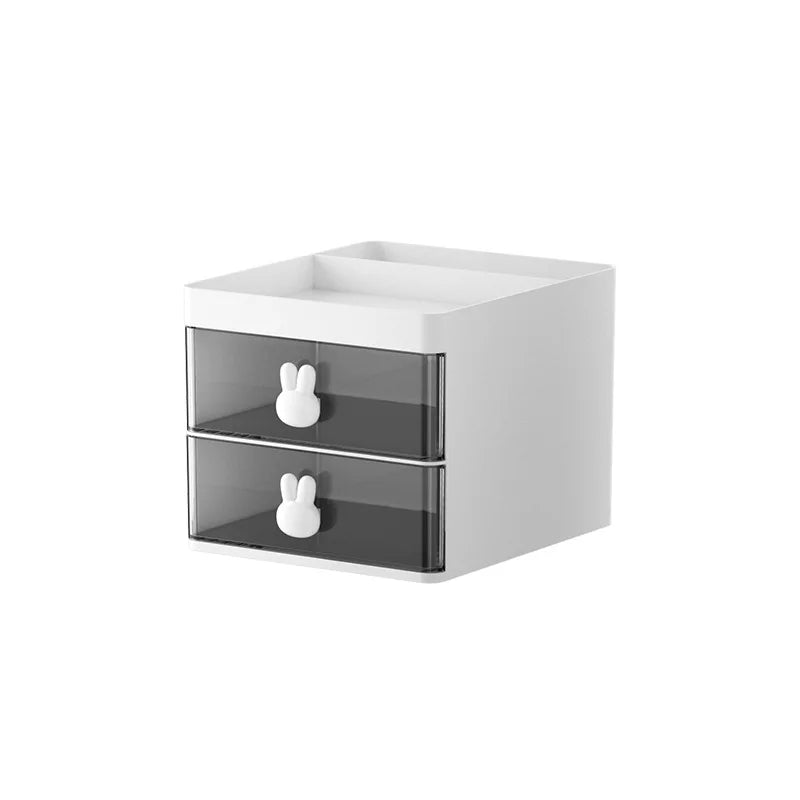 Mini Schreibtisch-Organizer mit Klarsicht-Schubladen