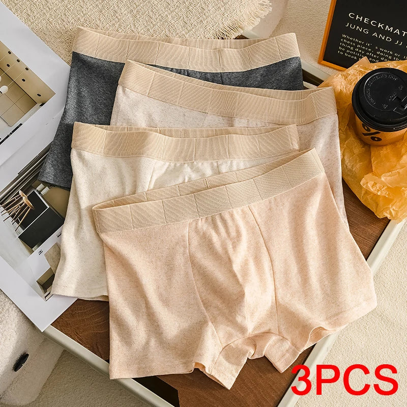 Men's Boxer Briefs Underwear Boxer Male Men's Square Panties Boxers and Underpants Man Underwear Hot Short Pants and Shorts Set
