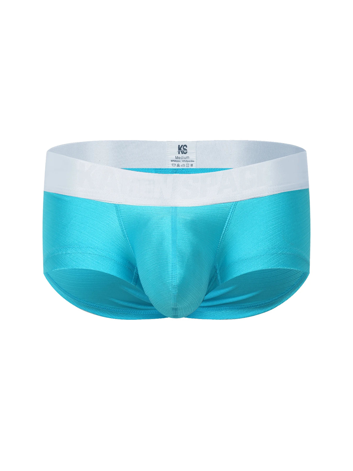 Comfortable Boxer Briefs for Men Youth Pure Color Simple Style Personalized Square Shorts 1pc Flat Angle Underwear for Men