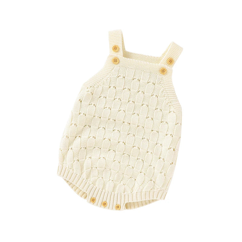 Baby Bodysuits Clothes Fashion Candy Color Knitted Newborn Infant Cotton Onesie for Toddler Boys Girls One Pieces Outfits 0-18m