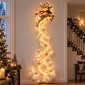 Leuchtende Weihnachts-Wanddekoration – Magische LED-Festbeleuchtung