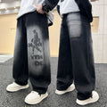 Boys' jeans, handsome and versatile, children's pants, casual boys' pants, street style fashion, spring and autumn seasons