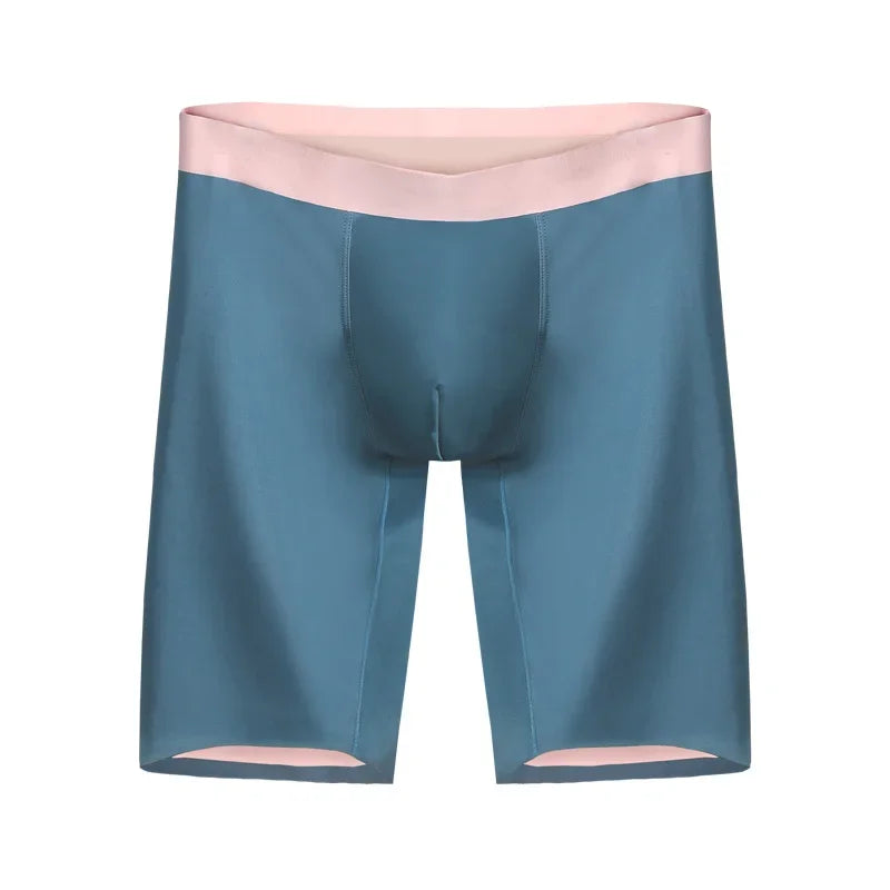 Sports briefs for men lengthened legs and fat men antibacterial boxers for boys anti-wear leg boxer shorts head