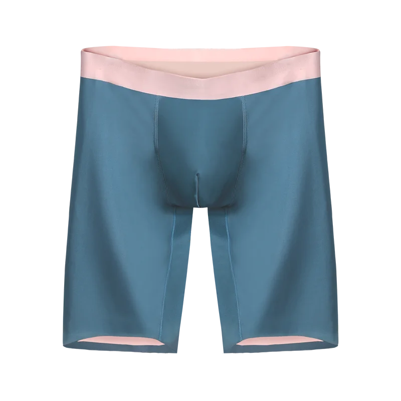 Sports briefs for men lengthened legs and fat men antibacterial boxers for boys anti-wear leg boxer shorts head