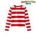 Kids Striped T-Shirt Boys Girls Long Sleeve Tops Children Summer Casual Tee Halloween Daily Wear Comfortable Children's Clothing