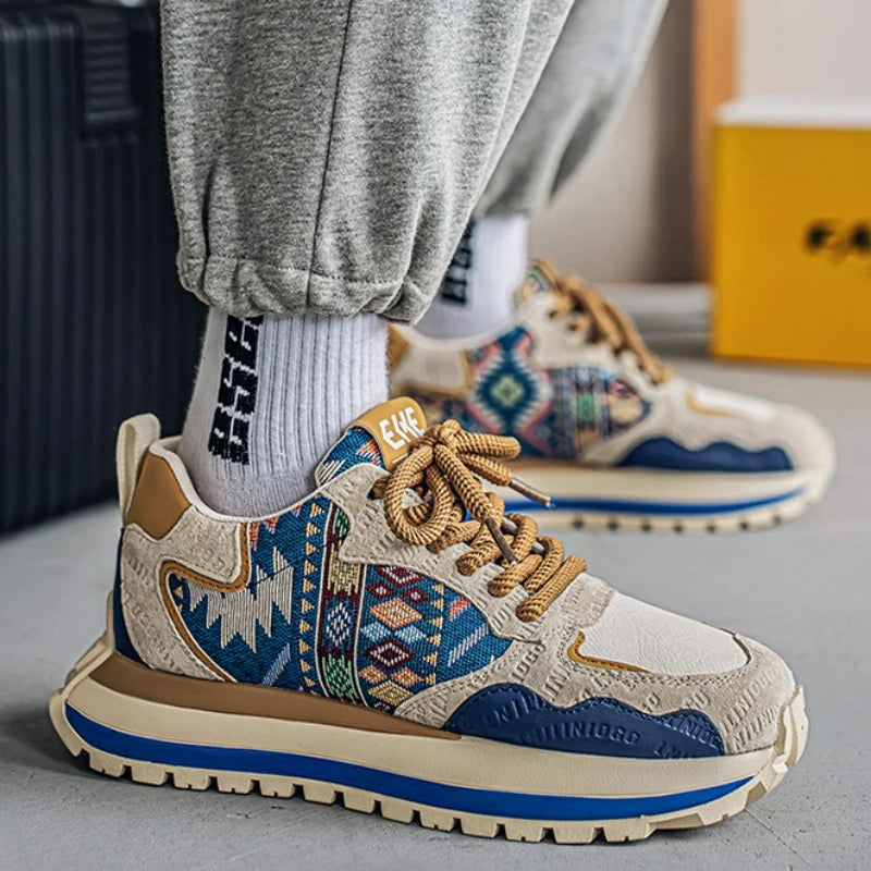 Men's Sneakers Designer Casual Shoes Fashion Platform Running Shoes Outdoor Tennis Shoes Hot Selling Soft Men Vulcanized Shoe