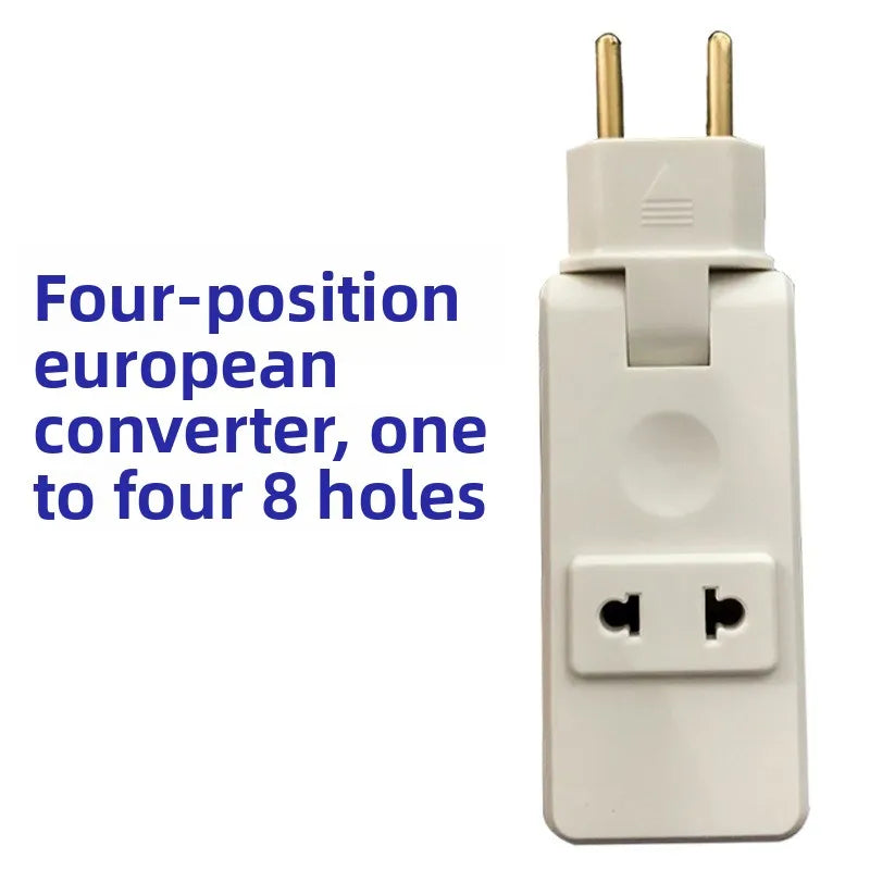 In stock  Electrical Outlet Extender Plug Wall Outlet Extender Extendable Wall Socket Rotatable  Portable Power Socket