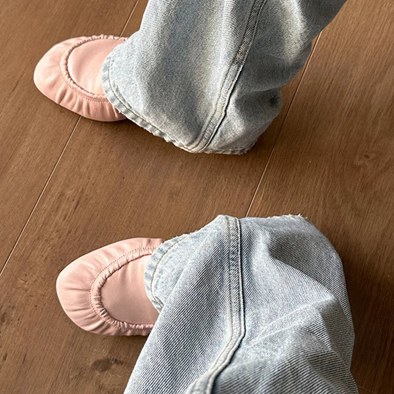 Loafers Shoes for Women Sexy High Heels Shoes Fashion Chunky Leather Shoes 2026 New Summer Pumps Dress Walking Mujer Zapatillas