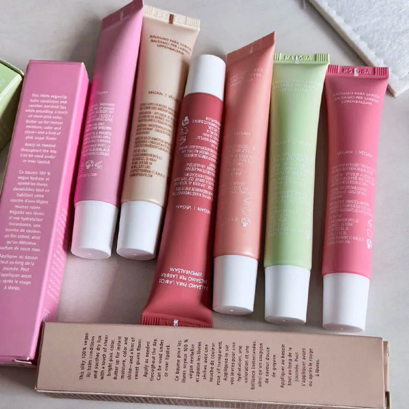 2026 Summer Lip Balm Moisturize Mirror Lip Gloss Vanilla Birthday Cake Toasted Marshmallow Smell Lipstick Transparent Lip Makeup
