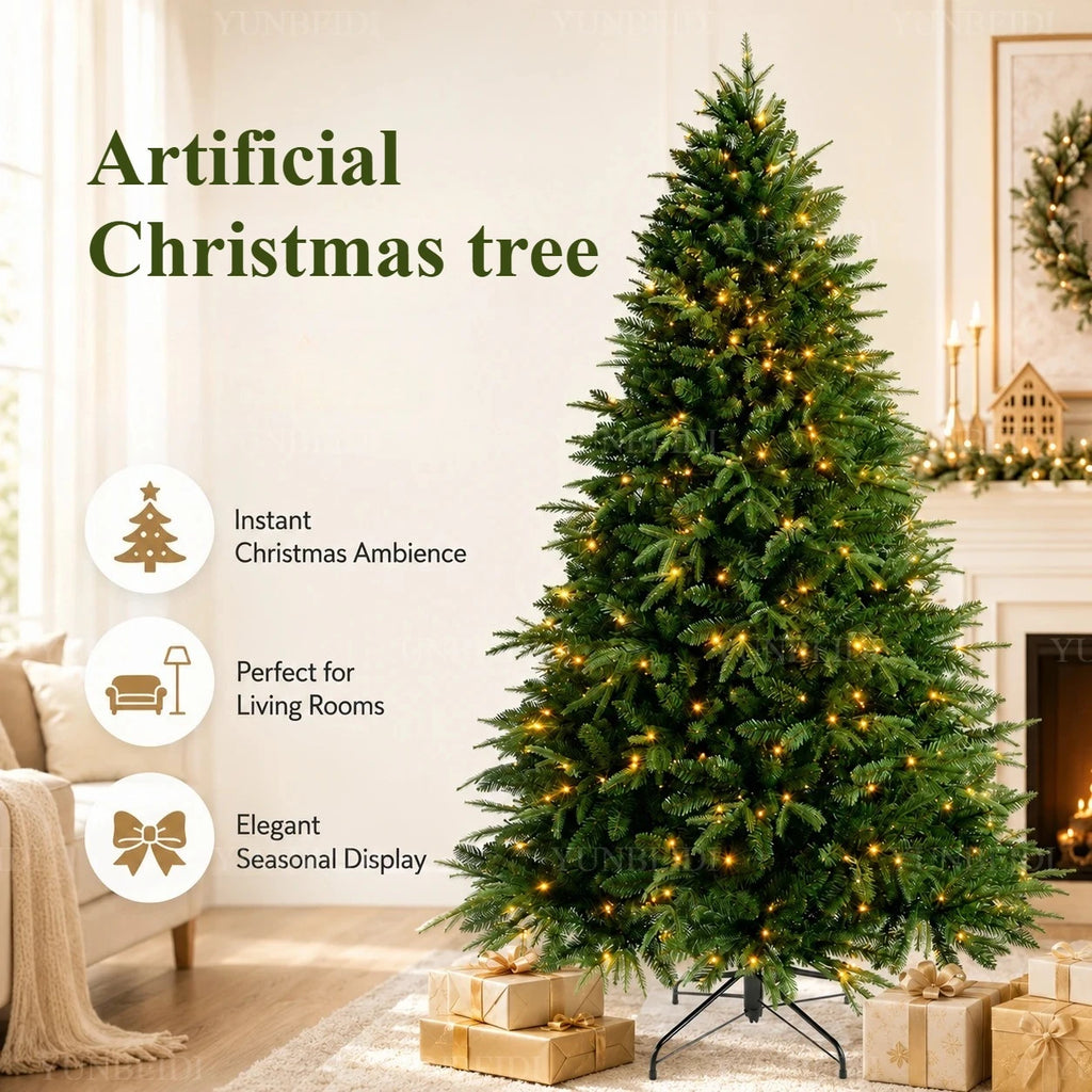 👉 Premium Weihnachtsbaum PE & PVC – Ultradicht & Naturgetreu