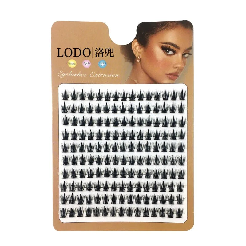 150pcs Manga False Eyelashes, Individual Natural Independent Mink Lashes, Makeup Tools Extension Fake Lashes Maquiagem Wholesale